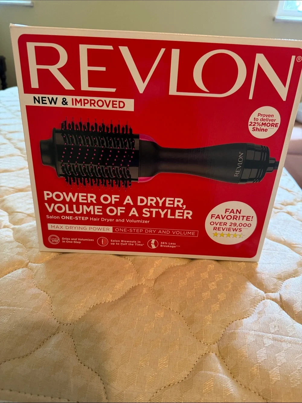 Revlon One-Step Hair Dryer & Volumizer - Black